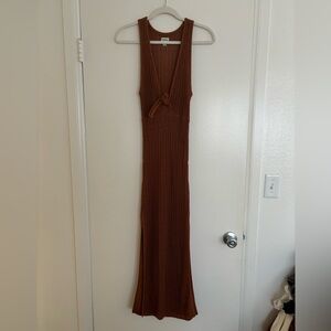 Rhythm Knit Cover Up Maxi Dress